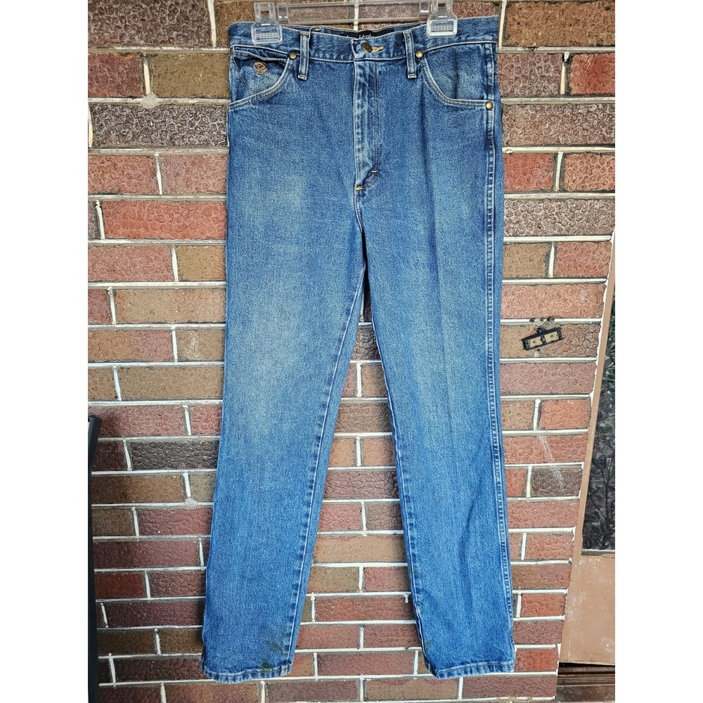 Wrangler George Strait Cowboy Cut Collection Jeans 936GSHD 31x34 Blue Slim Fit